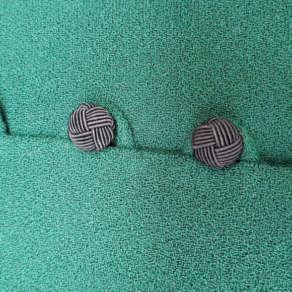 Vintage 80s KASPER Green Blazer Jacket sz 4 Women's - Picture 5 of 11